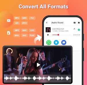 Screenshot 1 for Video to MP3 – Video to Audio