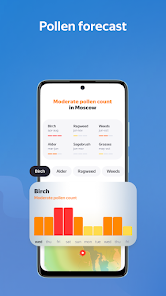 Screenshot 3 for Yandex Weather & Rain Radar