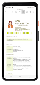 Screenshot 3 for Word Resume Creator Pro