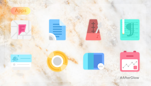 Screenshot 5 for Afterglow Icons Pro