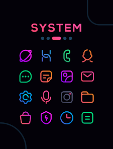 Screenshot 4 for Linebit Icon Pack