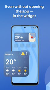 Screenshot 6 for Yandex Weather & Rain Radar