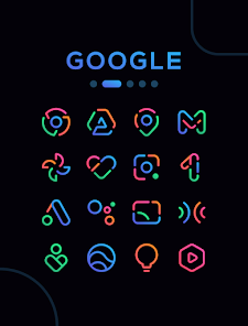 Screenshot 3 for Linebit Icon Pack