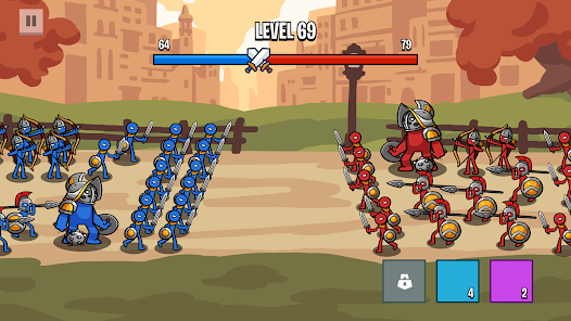 Screenshot 2 for Stick Battle: War of Legions