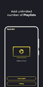 Televizo – IPTV player screenshot