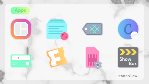 Screenshot 7 for Afterglow Icons Pro