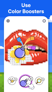 Screenshot 5 for Pixel Art – Color by Number