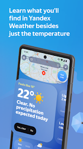 Yandex Weather & Rain Radar screenshot