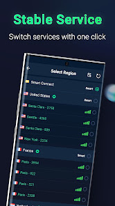 Screenshot 2 for XY VPN – Security Proxy VPN