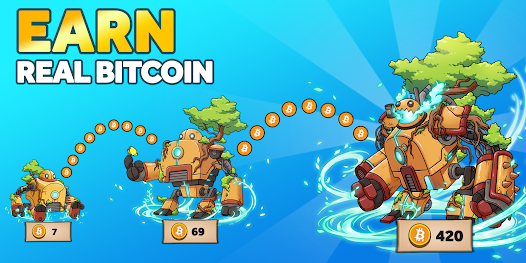 Merge Monsters – Earn Bitcoin screenshot