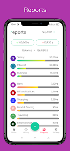 Screenshot 3 for Expenso – Money Manager