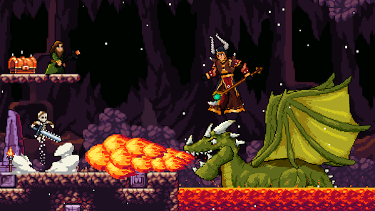 Screenshot 3 for Apple Knight Action Platformer