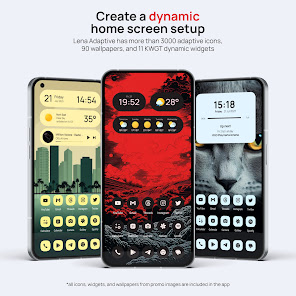 Lena Adaptive Icon Pack screenshot