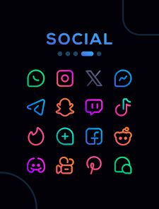 Screenshot 5 for Linebit Icon Pack
