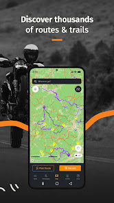 REVER – Motorcycle GPS & Rides screenshot