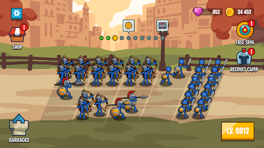 Screenshot 4 for Stick Battle: War of Legions