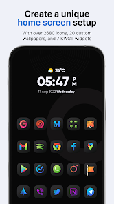Athena Dark Icon Pack screenshot