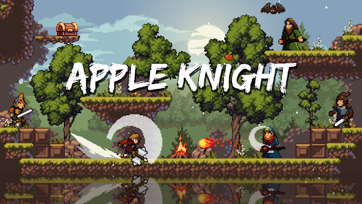 Screenshot 1 for Apple Knight Action Platformer