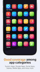 Screenshot 4 for Athena Icon Pack: iOS icons