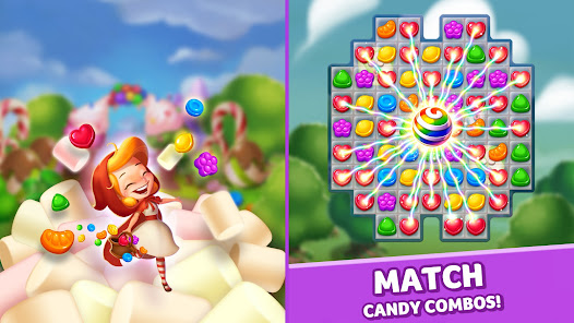 Screenshot 5 for Lollipop & Marshmallow Match3