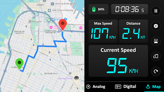 Screenshot 6 for GPS Speedometer – Odometer App