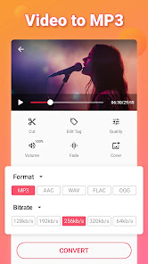 Screenshot 2 for Video to MP3 – Video to Audio