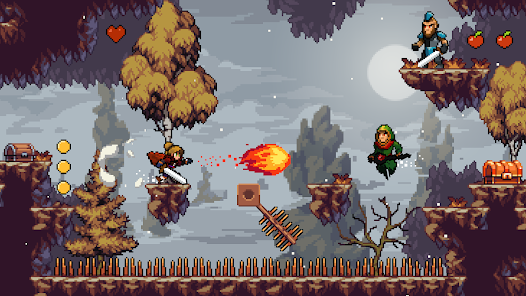 Screenshot 2 for Apple Knight Action Platformer