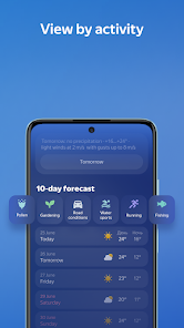 Screenshot 5 for Yandex Weather & Rain Radar